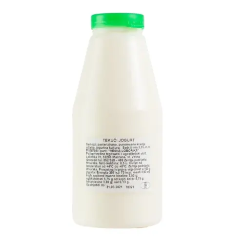 Tekući kravlji jogurt